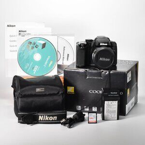 Nikon COOLPIX P510 Digital Camera 16.1MP 42x Optical Zoom HD Video 128GB SD